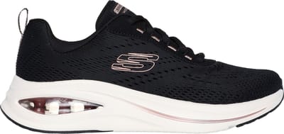 Skechers Skech-Air Meta-Neutral Air Dames Sneakers - Zwart/Ros�goud