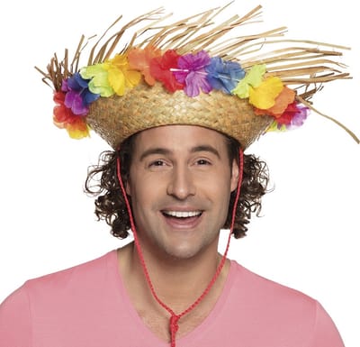 Boland - Hoed Sammy - Één maat - Volwassenen - Unisex - Hawaii - Strandfeest - Themafeest