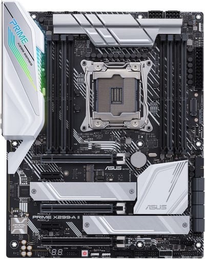 ASUS PRIME X299-A II Moederbord - Intel X299 - Intel LGA2066 socket - DDR4 RAM - ATX