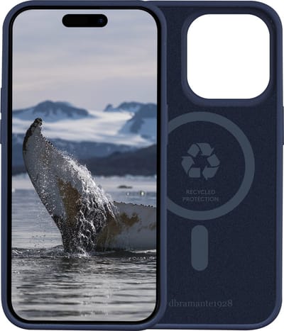 Dbramante1928 - Monaco geschikt voor iPhone 15 Pro Mag Hoesje - blauw