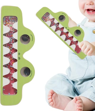 Regenstok Instrument - Schudspeelgoed Geluid - Educatief Spel - Dierendesign - 19-20 cm