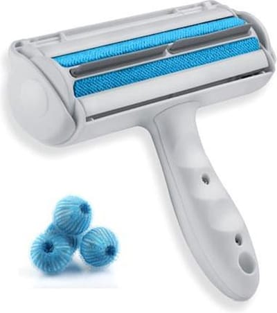 BluePet RolloTollo - pluizenroller - kledingroller - herbruikbar - zelfreinigend - pluizenballetjes - Ingebouwd opvangreservoir