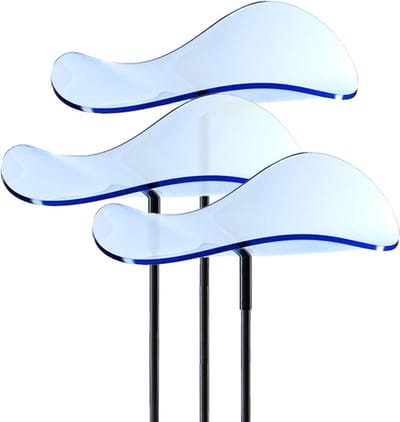 Cazador Del Sol Zonnevangers Lucy - tuin decoratie voor buiten - Ø200mm x 175cm Blauw Set3