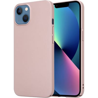 ShieldCase telefoonhoesje geschikt voor Apple iPhone 13 ultra thin case - roze - Dun hoesje - Ultra dunne case - Backcover hoesje - Shockproof dun hoesje