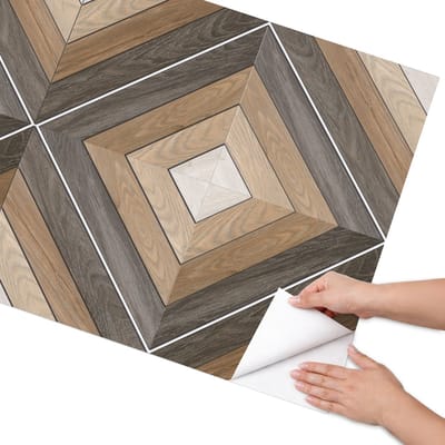 Coloray Meubel Wrap Folie - Bruin Meubelfolie - 75x150 cm - Plakfolie Meubels Houten elegantie - Decoratiefolie Zelfklevend - Rustiek Meubelfolie - Meubelfolie Zelfklevend - Badkamer decoratie - Achtergronden en patronen