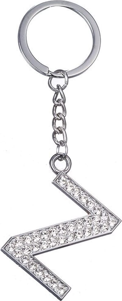 Sleutelhanger Diamant Letter - Z