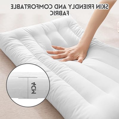 Ergonomisch Nekkussen van Geheugenfoam 46x72 cm voor Nekpijnverlichting, Ideaal voor Zijslapers, Rugslapers en Buikslapers
