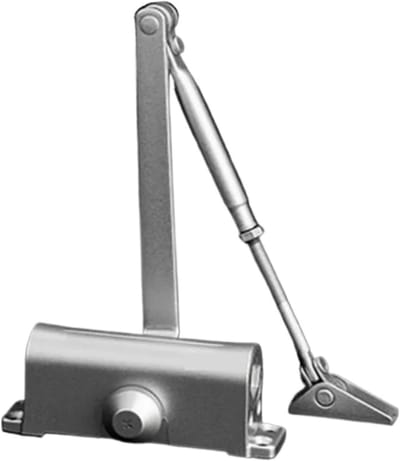 Automatische Deuropener - Zelfsluitende Deur - Gemakkelijk Sluiten - Verstelbare Snelheid - 10x10x10 mm - Zilverkleurig