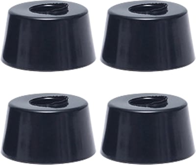 Rubberen bufferpads - Ronde pootjes - Vloerbescherming meubels - Eenvoudige montage - 4 stuks - Zwart