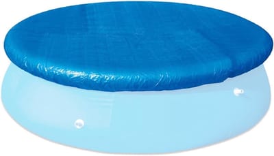 Ronde Zwembadafdekking van 6FT, Opvouwbare Afdekking met Trekkoord voor Gemakkelijke Isolatie en Bescherming van Tuin en Zwembad
