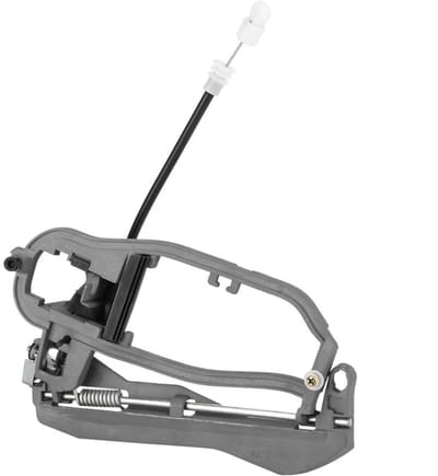 Dailygoody - Deurklinkbeugel - Auto - Achterzijde Links - Zwart - BMW X5 E53 - Vervangend Onderdeel - Geschikt voor Car Handleiding 51228243635