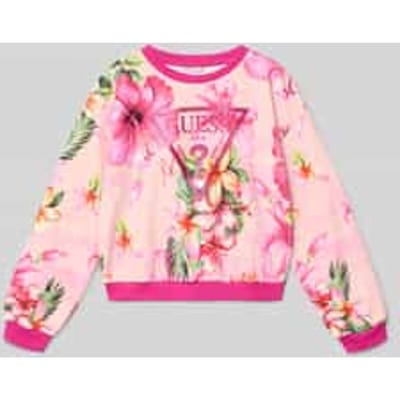 Regular fit sweatshirt met logoprint