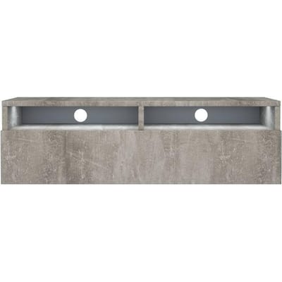 Selsey Rednaw – TV-meubel met lade, betonlook met LED, 100 cm
