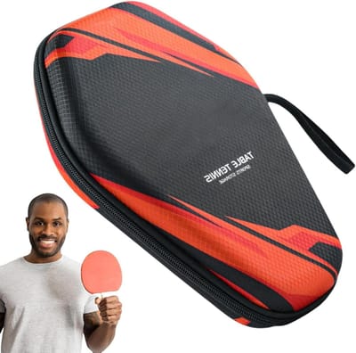 Tafeltennis Koffer - Peddel Tas - Sporten Beschermen - Slagvast EVA Ontwerp - 27 x 18 cm - Zwart