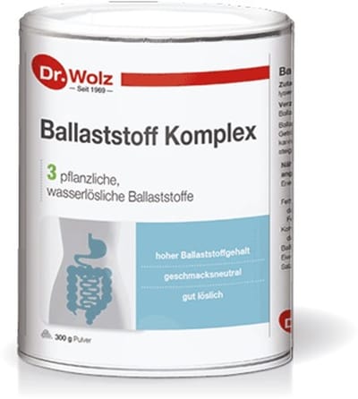 Dr. Wolz - Vezels Supplement - komplex - 300gr - Natuurlijk plantaardige - Wateroplosbaar