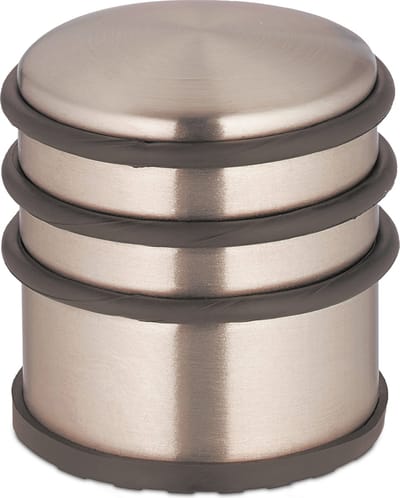 deurstopper rvs - 7,5 x 7 cm - antislip - zonder boren - deurbuffer - binnen - brons