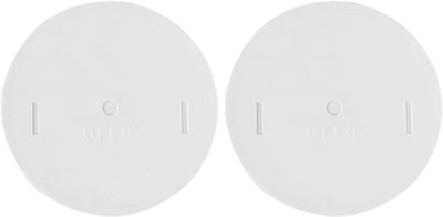 Allecto plus - 2 stuks eindkappen voor 110 mm PVC rioolbuisdeksel