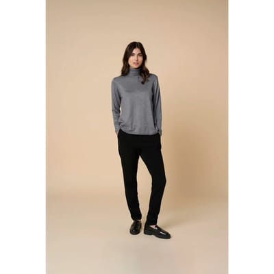 Culture CUannemarie Loose Roll-Neck Dames Trui - Maat L