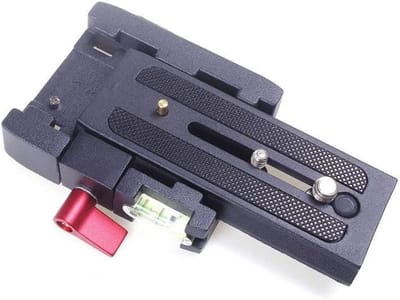 Allecta - Quick Release Clamp met Basisplaat voor DSLR-camera en Camcorder met Statief Schroefbevestiging