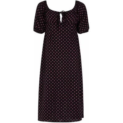 Protest Prtbente – Blousejurk Dames – Korte mouwen – Kuitlengte