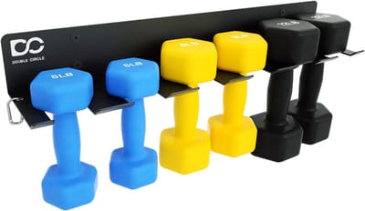 Multifunctionele Gym Rack Organizer voor Thuis en Sportschool - Wandrek Hanger voor Oefenbanden, Springtouwen, Kettingen, Hefriemen