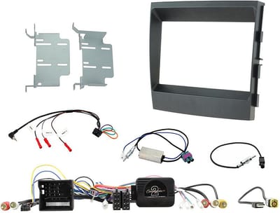 2-DIN Kit Porsche Panamera 2009-2016 Zonder Soundsystem en met SWI