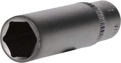BRILLIANT TOOLS 1/4" Zeskant-dopsleutel lange uitvoering 10 mm BT020956