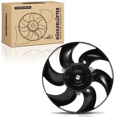 Frankberg 1x Motorradiator enkele ventilator