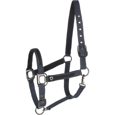 Nylon halster en longe voor paard in nylon Equestro