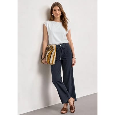 Straight Leg broek in een gewassen look