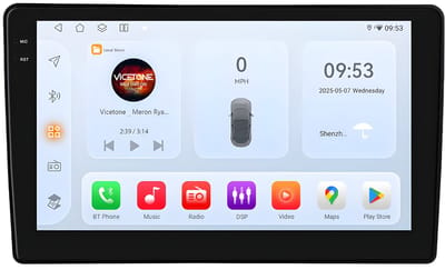 Autoradio met bluetooth - Carplay - Voor Citroen Berlingo B9 en Peugeot Partner (2008-2019) - Geschikt voor Apple en Android - Stereo - Navigatie - Navigatiesysteem auto - 3GB 32GB