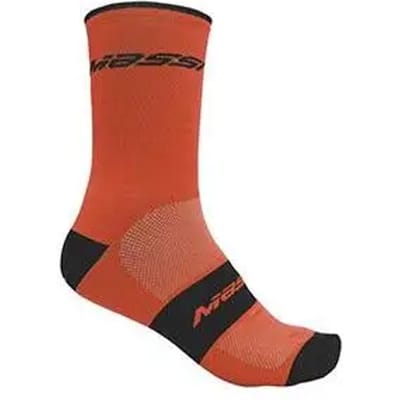 Massi Supra fietssokken - oranje/rood - L(mt 42-45)