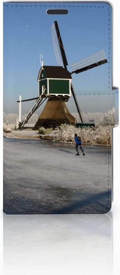 Sony Xperia Z3 Flip Cover Schaatsers