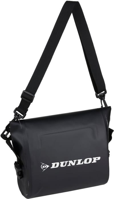 Dunlop Fietstas met Schouderband – Waterdichte Fietstas Elektrische Fietsen – Fiets Tas Enkele Afneembaar – Ca. 26 X 9 X 21 cm – Zwart