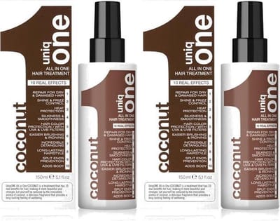 Uniq One All In One Hair Treatment Coconut Duopack