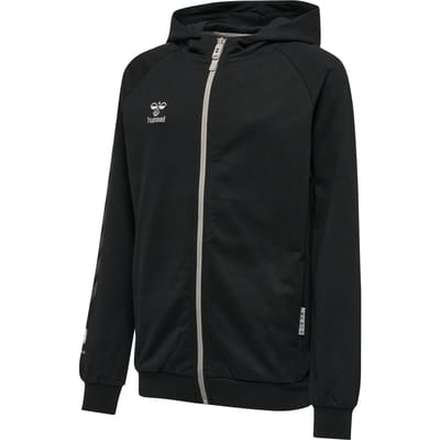 Katoenen zip-up hoodie voor kinderen Hummel Move Grid