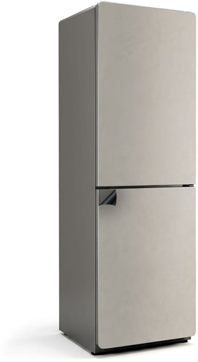 Wallfluent Magnetische Koelkastmat - Lichte Room Koelkast Magneet Sticker - 60 cm x 190 cm - Lichte Room Magnetische Koelkastmat - Koelkast Cover Magneet - Magnetische Koelkastbekleding - Stijlvolle Koelkastfolie