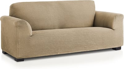 Belmarti Milos bankhoes 140-180 cm - Beige - Stretch katoenmix - Antistatisch