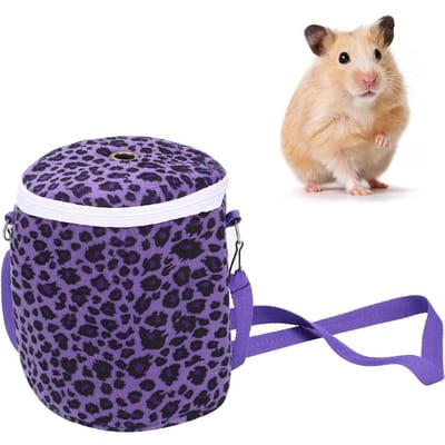 Grote Korte Pluche Draagbare Huisdier Hamster Enkele Schouder Warme Drager Uitgaande Slaapzak voor Eekhoorn Egel Cavia