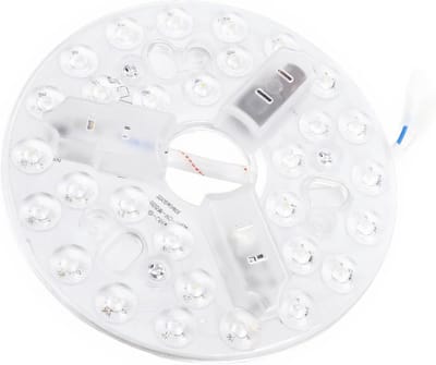 Vervangingspaneel voor Plafondlamp, 5.3 Inch LED, 3CCT Instelbare Kleurtinten 3000K 4200K 6500K, 15W Verlichting Kit voor Plafondventilator