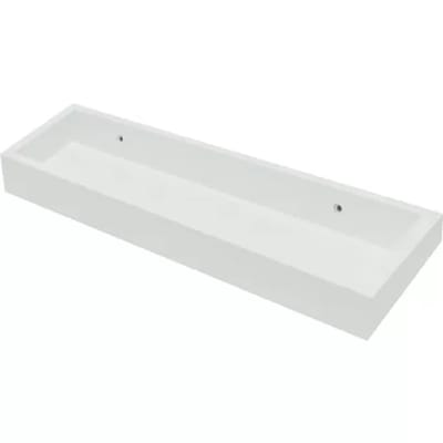Duraline Moderne Wandplank Wit 9003 40x4x15cm
