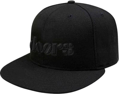 The Doors - Logo Snapback Pet - Zwart