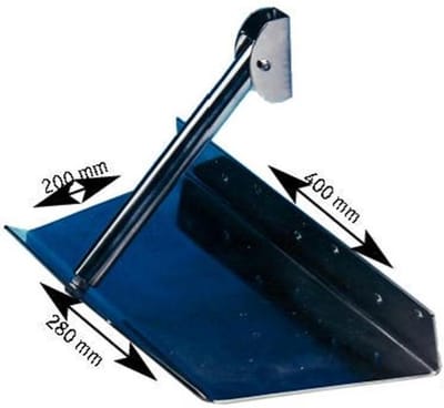 Smart Tabs RVS Trimplaat (1 stuk) voor vaste montage