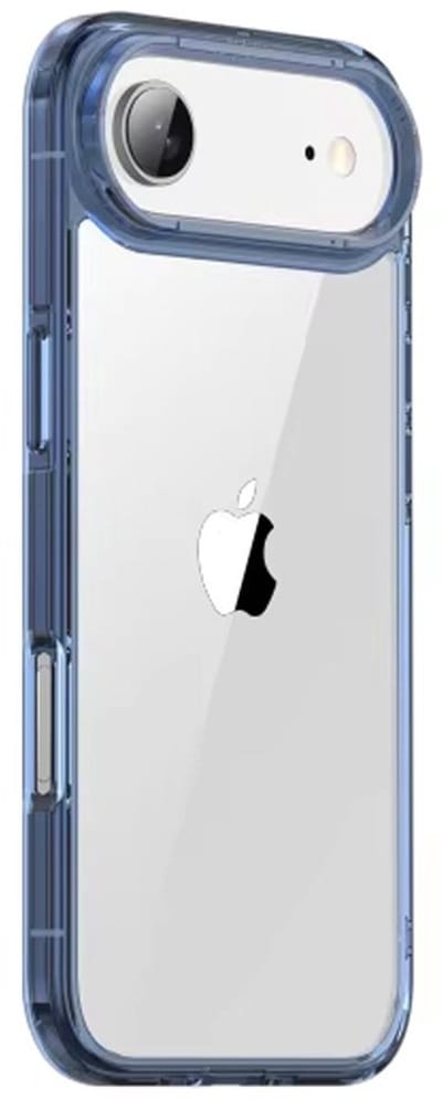 Hard Back TPU Clear Case geschikt voor iPhone 17 Air - blauw/transparant