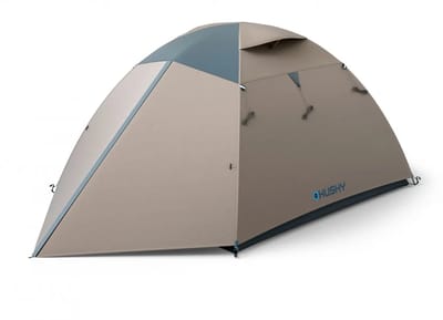 Husky Boyard 4 Classic - lichtgewicht tent - 4 persoons - Licht Grijs
