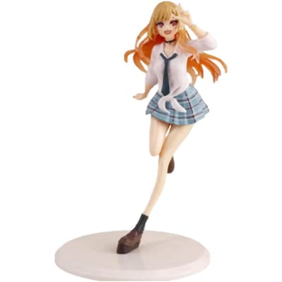 Cadeau Nieuwe Anime My Dress-Up Darling Kitagawa Marin Liz Bureau Schattig Schooluniform Model PVC Actiefiguur Verzamelbaar Speelgoed