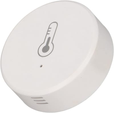 Hygrometer Thermometer Sensor - Temperatuur Vochtigheid Monitor - Binnen Buiten Meten - App Meldingen - 30 Dagen Opslag - Wit