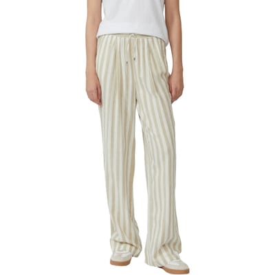 s.Oliver  Pants Beige Maat: W46 | Wijde Broeken Outlet | Dames | Beige