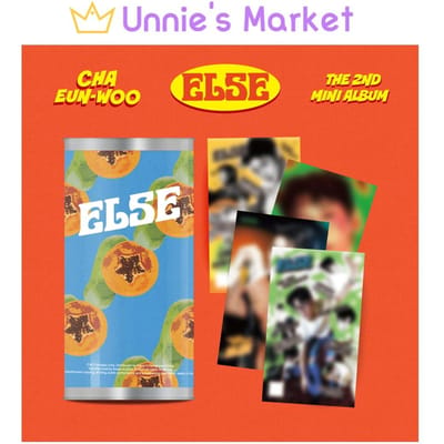 CHA EUN-WOO [ELSE] Het 2e Mini-album (Kiwee VER.) + Gratis geschenk 1EA