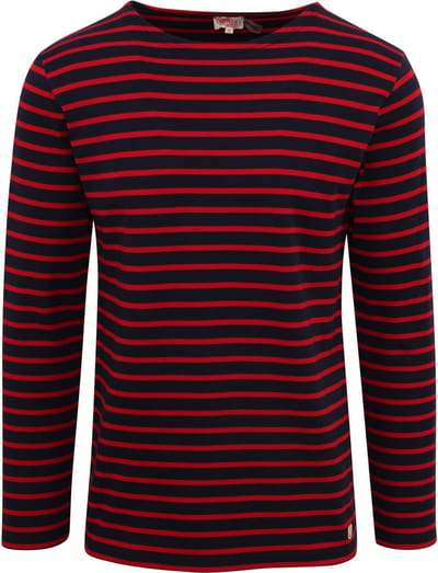 Armor-Lux Trui Strepen Navy - Maat M - Heren